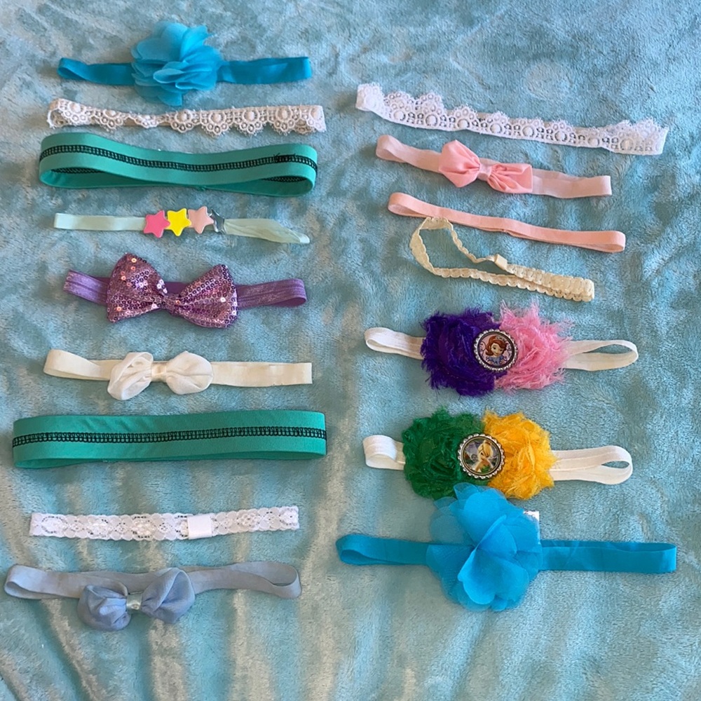 Misc little girls headbands
